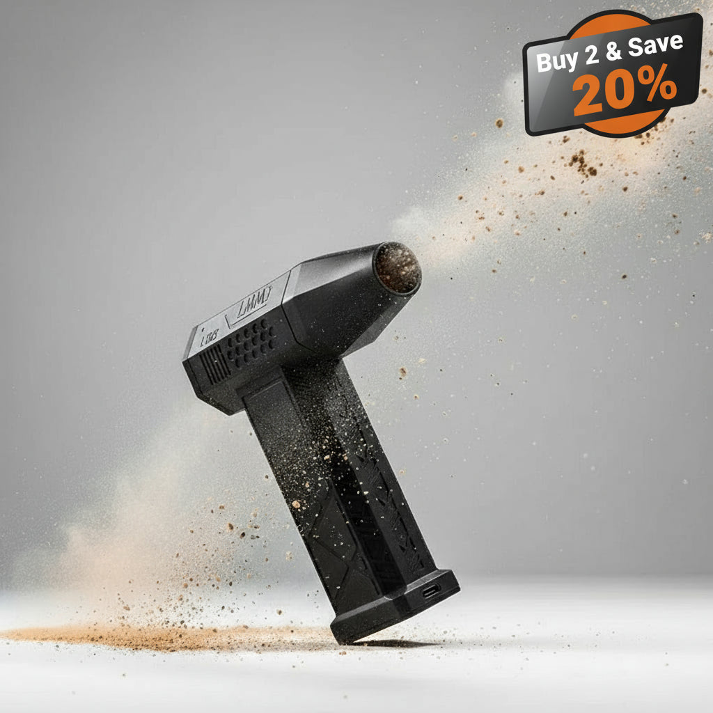 Turbo Jet Mini Blower – Moćan džepni duvač za brzo čišćenje svega!