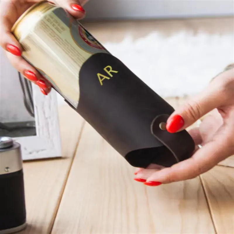 Futrola za pivsku flašu od PU kože za planinarenje