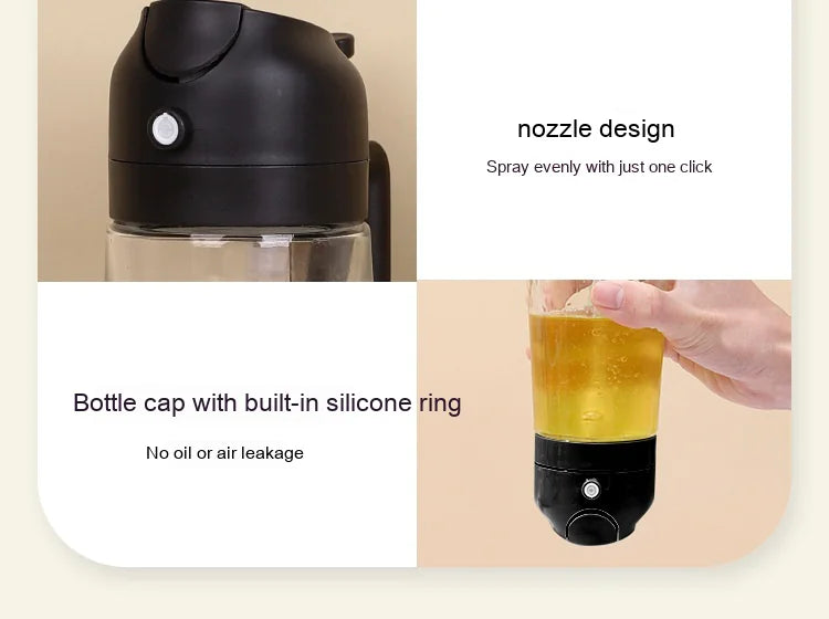 2 u 1 Dispenzer za Maslinovo Ulje + Rasprsivac – Obavezna stvar u svakoj kuhinji!